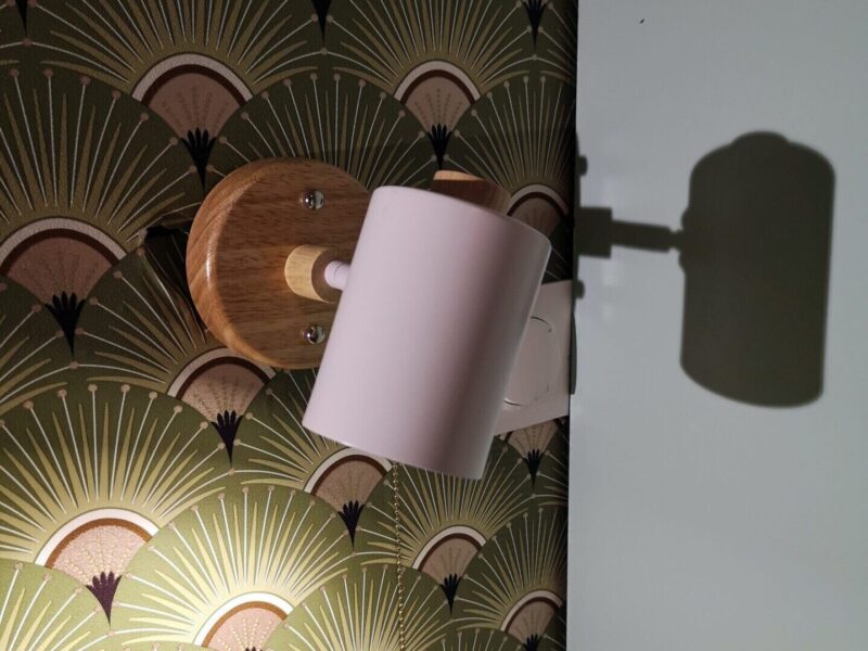 Détail luminaire chambre