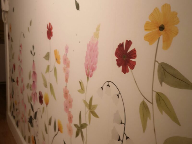 Papier peint entrée